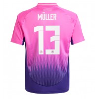 Germany Thomas Muller #13 Replica Away Shirt Euro 2024 Short Sleeve